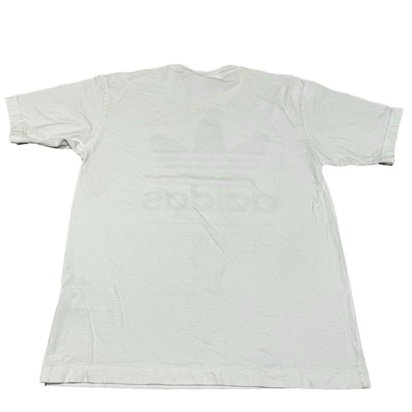 Adidias | NYC Men's T-Shirt Short Sleeve Crew Neck Shirt Top Tee White Small EUC - Picture 3 of 5
